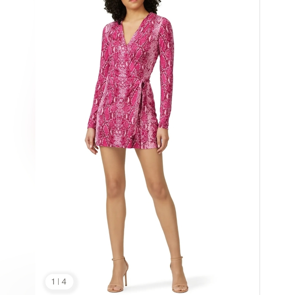 Diane von Furstenburg Pink Celeste Romper Size 2